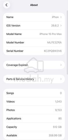 Iphone 15 Promax ZP 512gb - photo 4 of 5