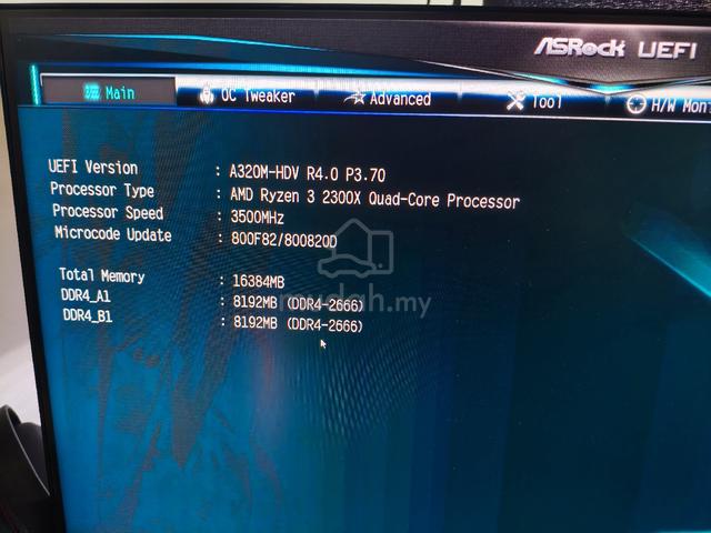 Combo Mobo A320M + CPU Ryzen 3 2300X + cooler - photo 5 of 7