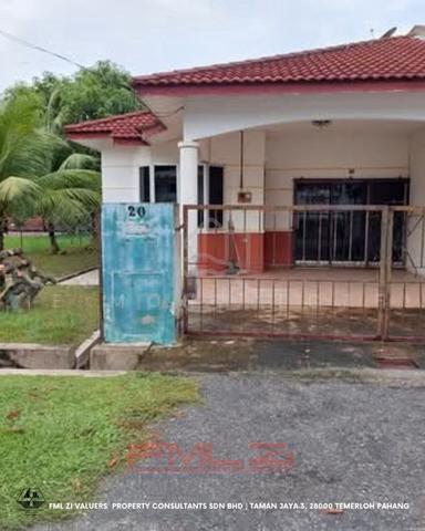 Rumah Semi-D Partly Furnished Taman Jaya 3 Untuk Dijual! 1