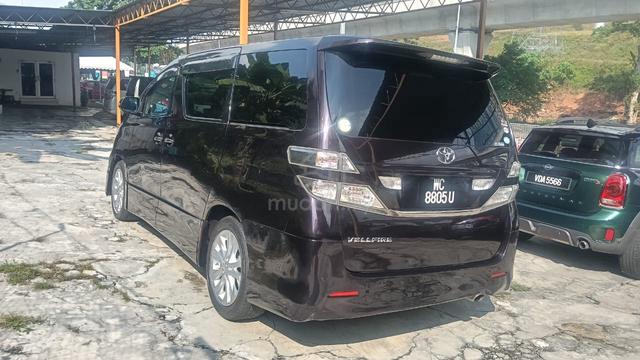 2011 Toyota VELLFIRE 2.4 Z PLATINUM P/BOOT 7 SEATE - 2