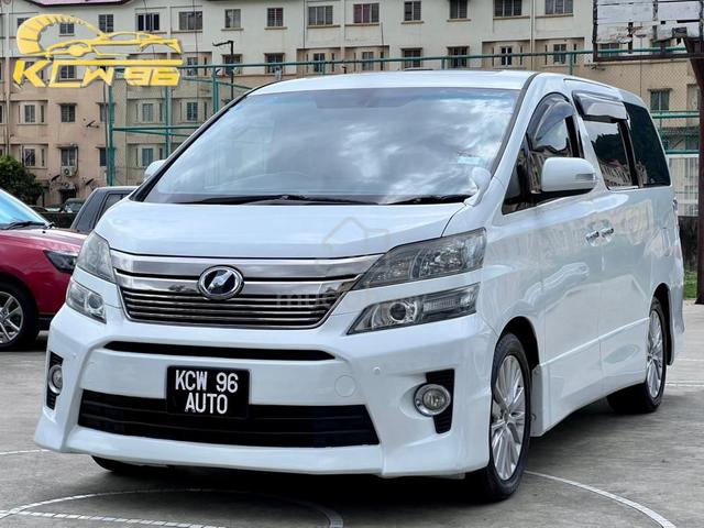 2013 Toyota VELLFIRE 2.4 ZG (A) SUNROOF PILOT SEAT - 4