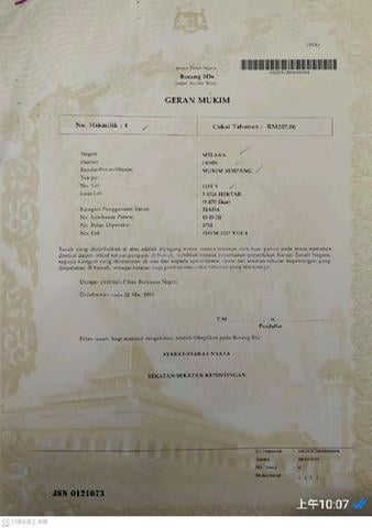 9.47 Acres Rubber Land For Sales 1