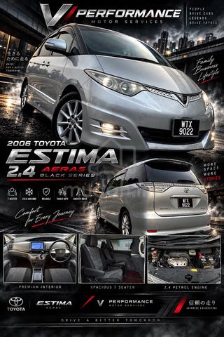 2006 Toyota ESTIMA 2.4 AERAS (A) BLACK INTERIOR - 2