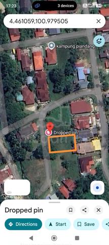 Tanah Lot Kediaman Untuk Dijual di Kg Piandang, Siputeh, Ipoh, Perak 1