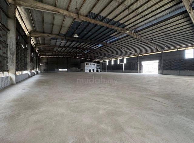 Detached Factory Warehouse bu 27ksf with Power 600amps Kapar Klang 1