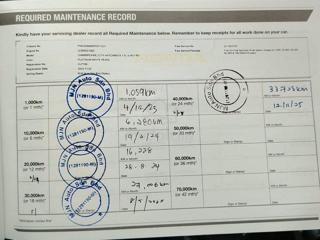 2023 Honda CITY 1.5 E-HEV RS TRUE YEAR 40K MILEAGE - 4