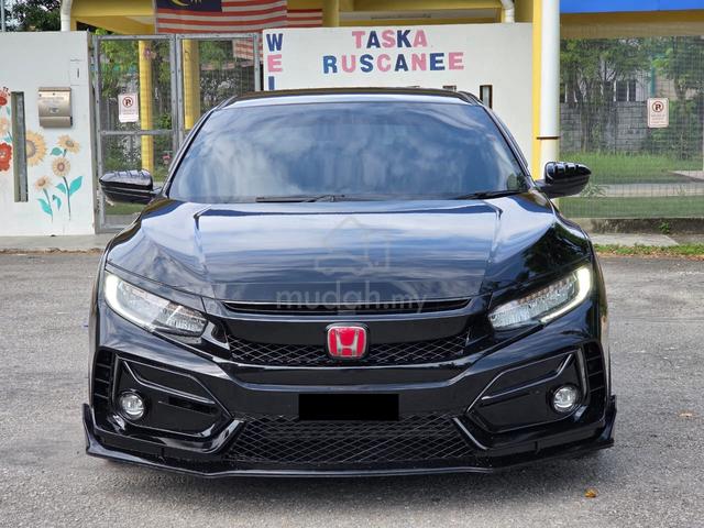 2017 CIVIC 1.5 TURBO TCP EXHAUST Fk8 F/BKIT S/RIM - 3