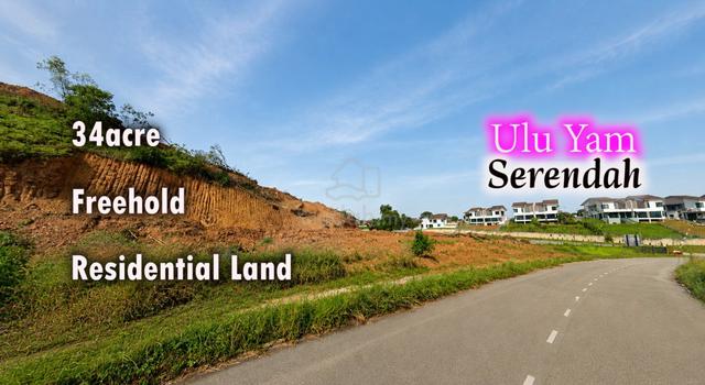 Ulu Yam Serendah Hulu Selangor 34acre Freehold Residential Land 1