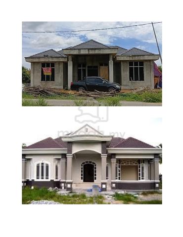 Banglo Mewah Cantik Besar Tanah Luas Dekat Bandar Bachok Kelantan 1