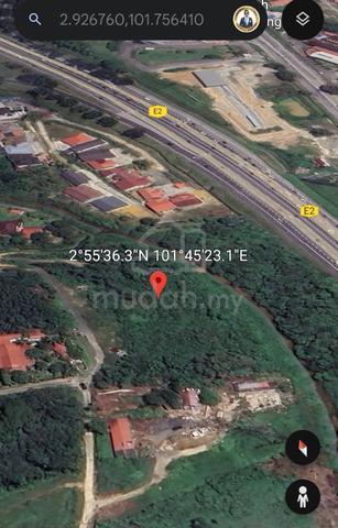 Tanah 3.45 ekar Sungai Merab status bangunan sebelah highway PLUS 1