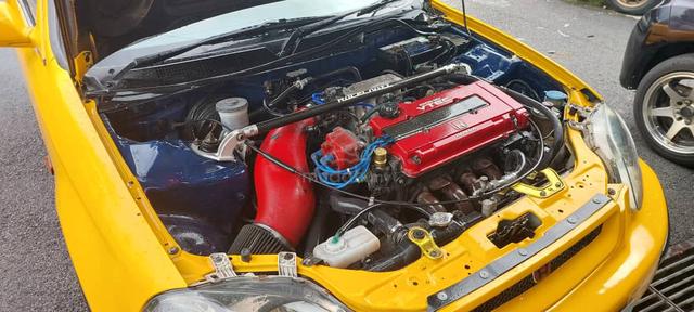 1997 Honda CIVIC Engine b18b doch vtec - 5