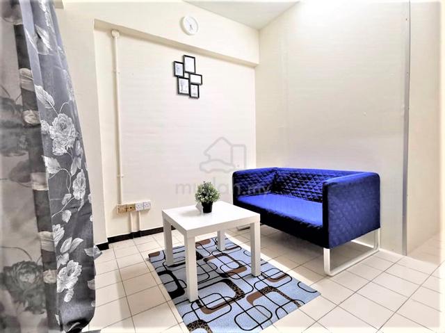 FREE BIL API AIR- Bilik Sewa CANTIK @ Apartment Damai Bandar Sunway PJ 1