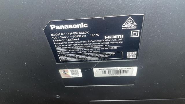 Panasonic Smart TV 55 Inch Good Condition - photo 4 of 4