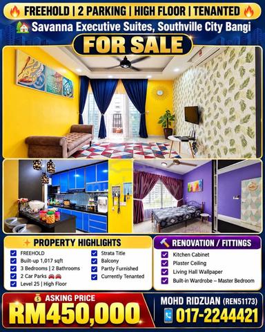 Savanna Executive Suite @ Southville City 1