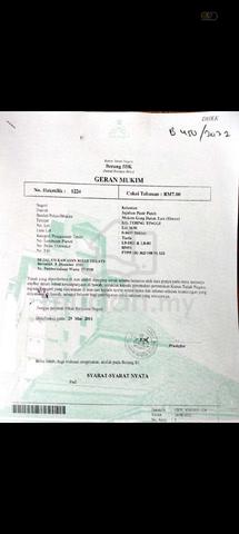 tanah untuk di jual  1