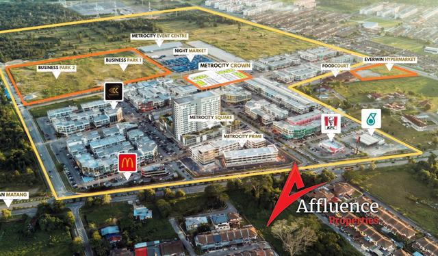 3 Storey Full Commercial Shop For Sale @ MetroCity Crown, Matang 1