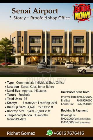 New Shop Lot Launching – Ready for Booking 1
