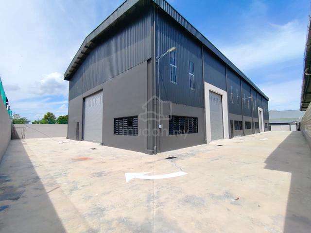 NEW Detached Factory Rent Perindustrian Bukit Rambai/Tanjung Minyak 1