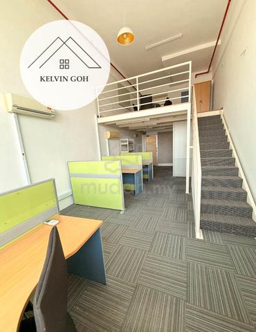Bayan Lepas Fully Furnished Duplex Office with Mezzanine 720 sq ft 1