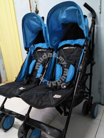 twin stroller mudah