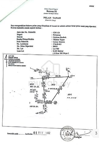 Tanah Dekat Hospital Bachok 1