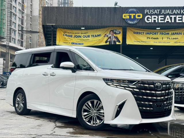 2024 Toyota ALPHARD 2.5 Z HUD SUNROOF ROOF MONITOR - 1