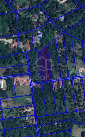 Tanah FREEHOLD Tepi Jalan Untuk Dijual di Sungai Seribu Gopeng Perak 1