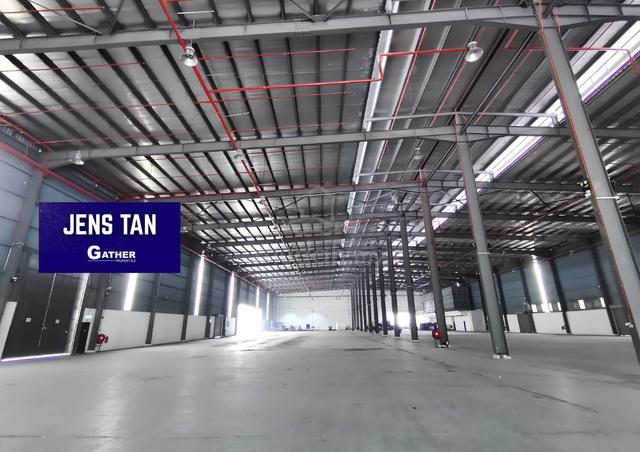 【 Perai 1200 Amp Detached Factory | Production 70k  sqft 】📍 1