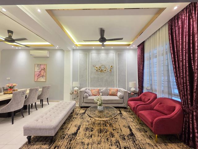 Renovated, partial furnished, gated & guarded, facing open 1