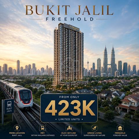 LPPSA Loan ! FREEHOLD Near Pavilion 2 - 5 R | Big Balcony - TRX UPM 1