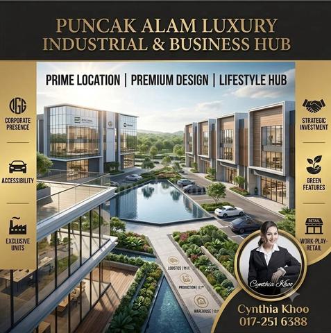 New 2 Storey Link Factory @ Puncak Alam by Branded Developer π₯π₯π₯ 1