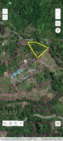 Tanah Sesuai Pelancongan Di Poring Ranau Bersempadan Sungai 1