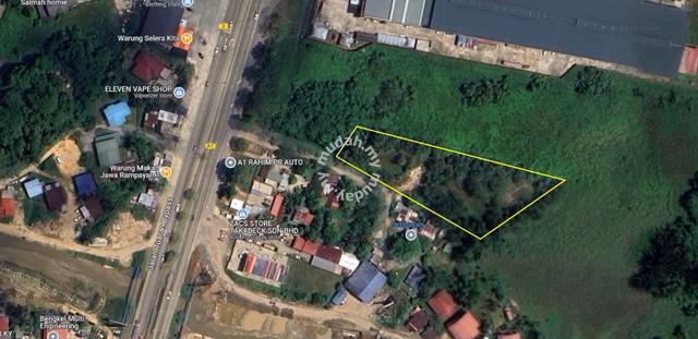 Abt 0.92 acre industrial land next to Tuaran 1
