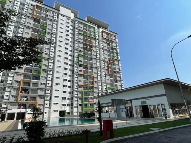 Apartment for Rent, 3 Bedroom, 950 sq.ft, D'Cerrum Apartment, Semenyih ...