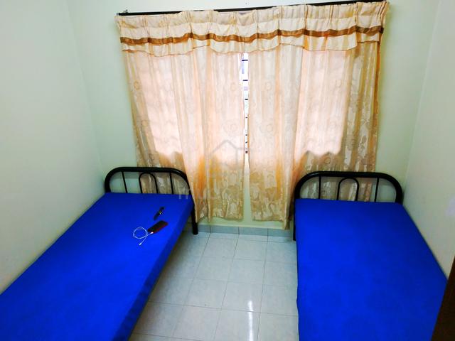 Bilik Sewa Wanita (Single/Sharing) Fully Furnished, Pangsapuri Salvia 3