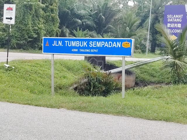 Agriculture land for sale in Tanjung Sepat , Sungai Pelek 1