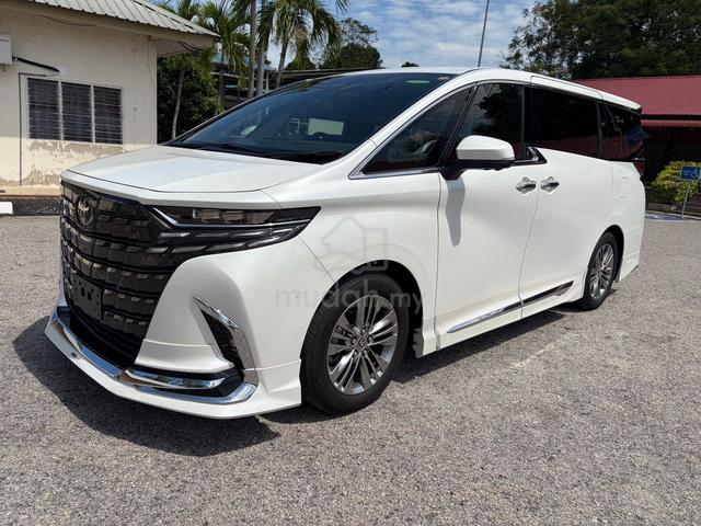 2024 Toyota ALPHARD 2.5 Z (A) 5A 5K KM Unreg - 2