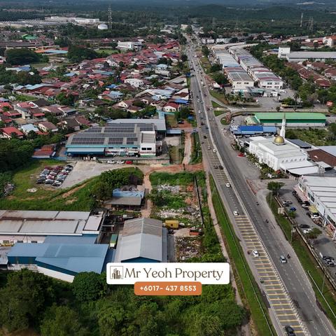 5.5 acres Industrial Land Sale Sungai Lalang Sungai Petani Main Road 1