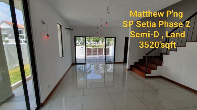 2.5 Stories Semi-D - SP Setia Phase 2 - land 3520'sqft - Sungai Ara 1