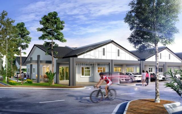 Klebang Chepor New Single Storey Semi-D Cluster Full Loan Ipoh 1