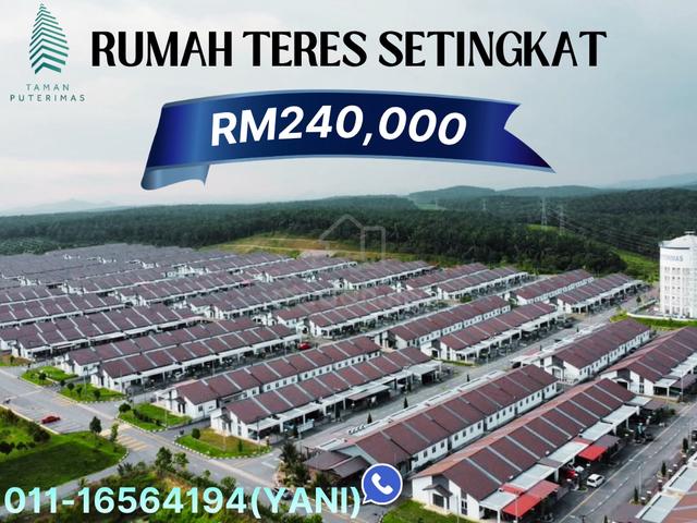 New Single Storey Terraced House | Khas untuk Penjawat Awam 1