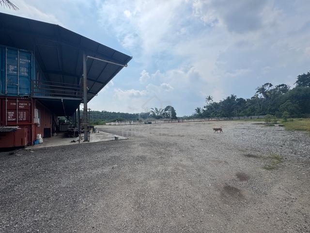 LAND FOR RENT – PRIME LOCATION @ Kuala Sawah Main Road With Fencing 1