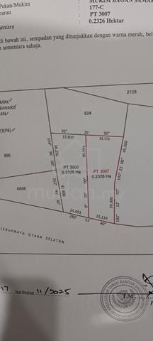 Kedah Bandar Baharu Agricultural Freehold Land For Sale 1