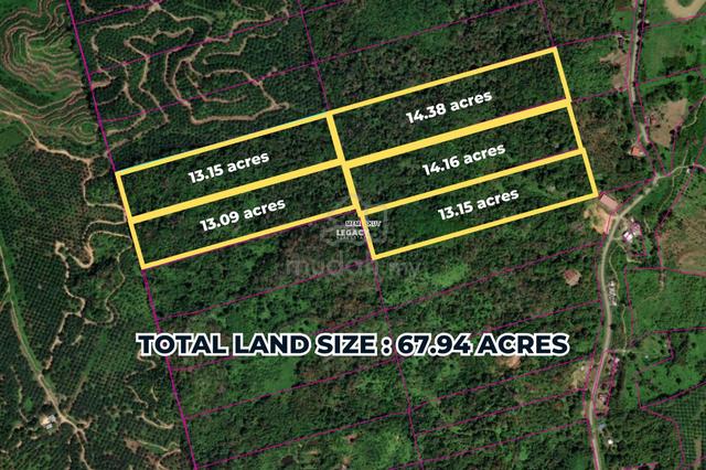 67.94acres CL Land in Ulu Kimanis 1
