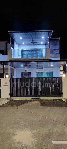 A double storey terrace corner unit 1