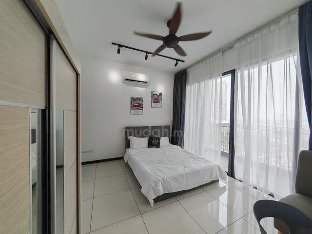 Fully Furnished Penang Butterworth Balcony Room For Rent 1