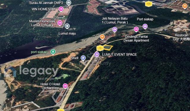 Tanah 1.1248 Ekar, Bandar Lumut Manjung Untuk Dijual 1