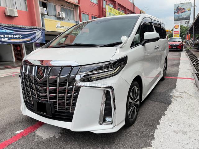 2021 Toyota ALPHARD 2.5 SC (A) REG 2024 Sunroof - 2