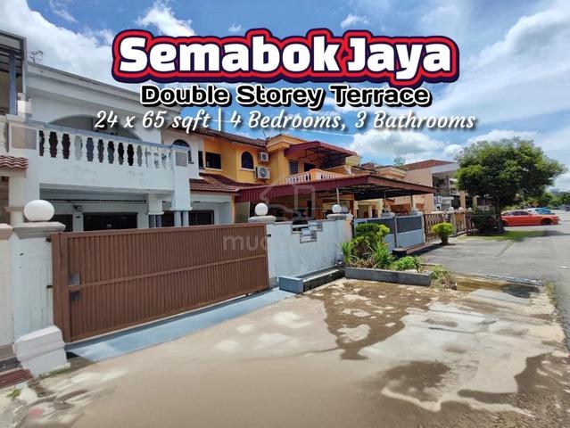 24x65 BELOW VALUE 2sty House Taman Semabok Jaya Pertam Jaya Duyong 1