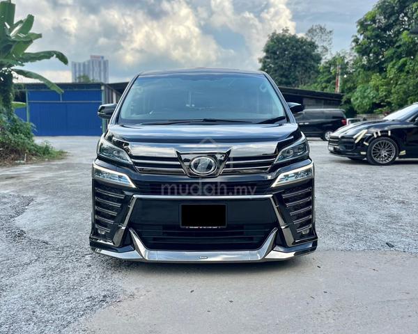 L/KEDAI 2018 Toyota VELLFIRE 2.5 ZG MODELLISTA F/L - 2